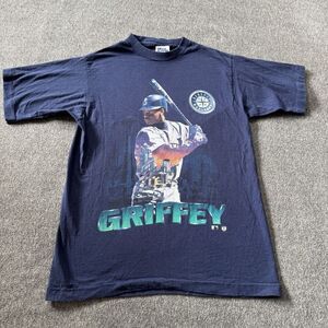Single Stitch Vtg 1995 MLB Ken Griffey Jr Seattle Mariners Pro Player Youth XL
